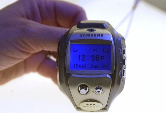 A Samsung 2001-es óratelefonja
